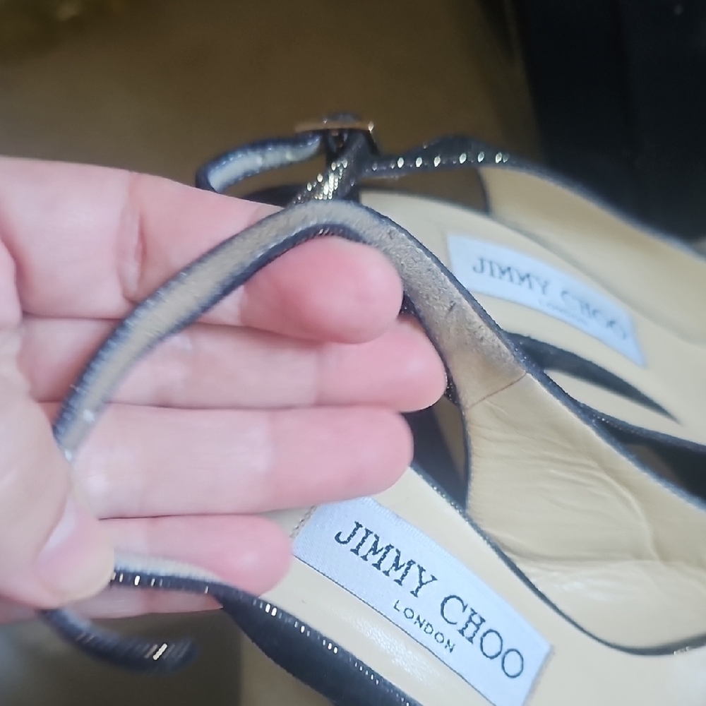 Jimmy Choo Black Stiletto Heels - Picture 5 of 9